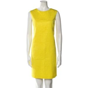 LK Bennett Yellow Mini Dress